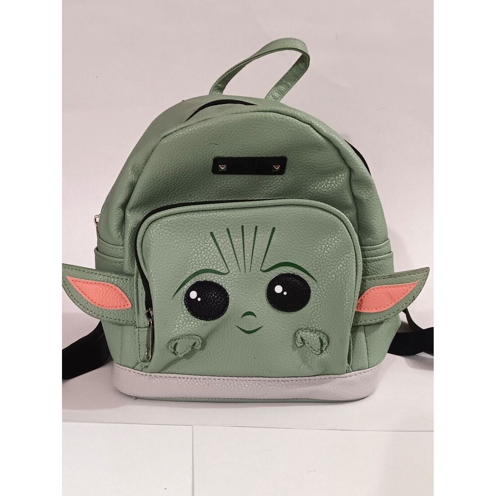 Disney Star Wars Baby Yoda Grogu Mandalorian Small Backpack Shoulder Carry Purse